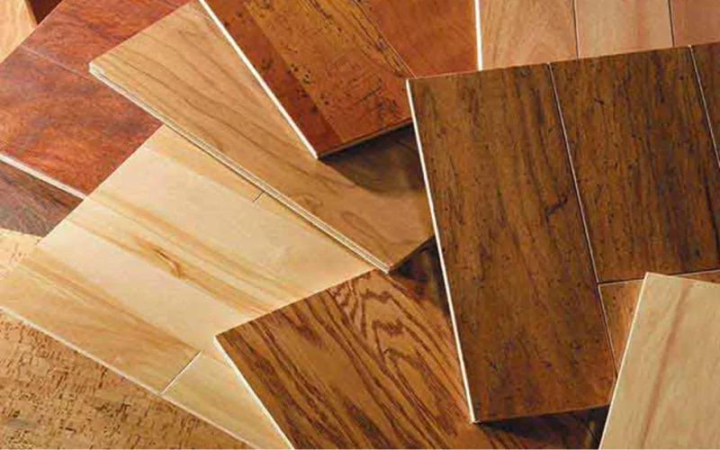 پارکت چوب بلوط، گیلاس و راش