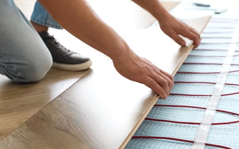 سازگاری پارکت لمینت و گرمایش کف