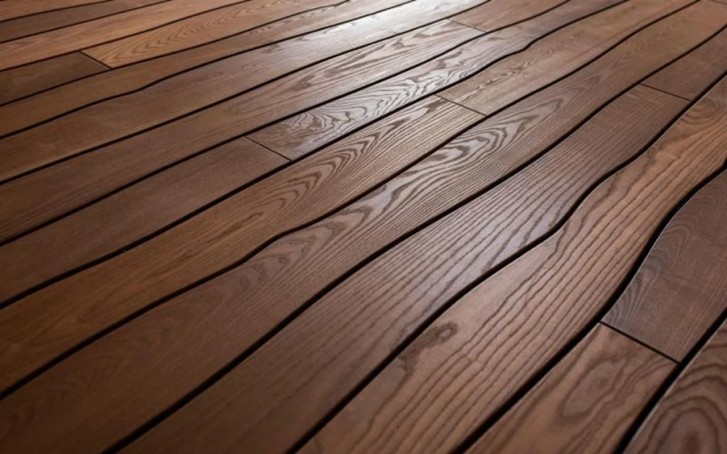 نصب پارکت چوبی بلوط