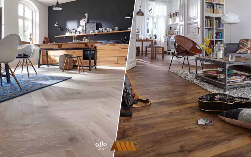 تفاوت پارکت چوبی و پارکت لمینت چیست؟